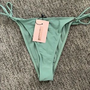 New green missguided bikini bottoms